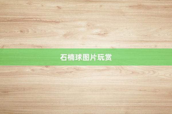 石楠球图片玩赏